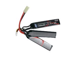 Batterie LiPo 11,1V 1300mAh, 20C 'ASG'