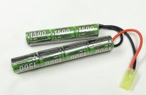 Batterie NIMH 8,4V 1500mAh 'Pirate Arms' crosse crane.