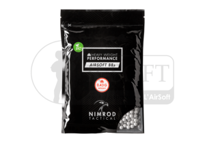 Billes 6mm Biodégradables 0,43g 'NIMROD' Sachet 1000 Billes