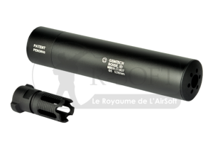 Silencieux Gemtech G5 avec cache flamme CCW 'Mad Bull' Noir