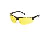 Lunettes de protection branches réglable 'Strike Systems' Jaune.