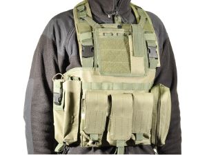 Gilet tactique Molle ventral, OD 'Swiss Arms'