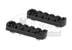 Rail M-LOK 2,5 inch en métal 'ARES' 2x