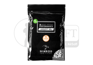 Billes 6mm Biodégradables 0,40g 'NIMROD' Sachet 1000 Billes