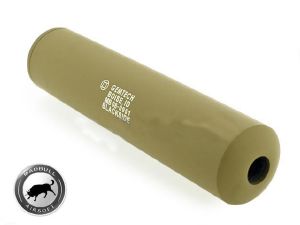 Silencieux Gemtech Blackside (14mm CCW), 'Mad Bull', Tan.