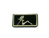 Patch "Action" Small Naked Lady (Black)