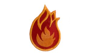Ecusson/Patch, 'MSM', FireBall (Full Color)